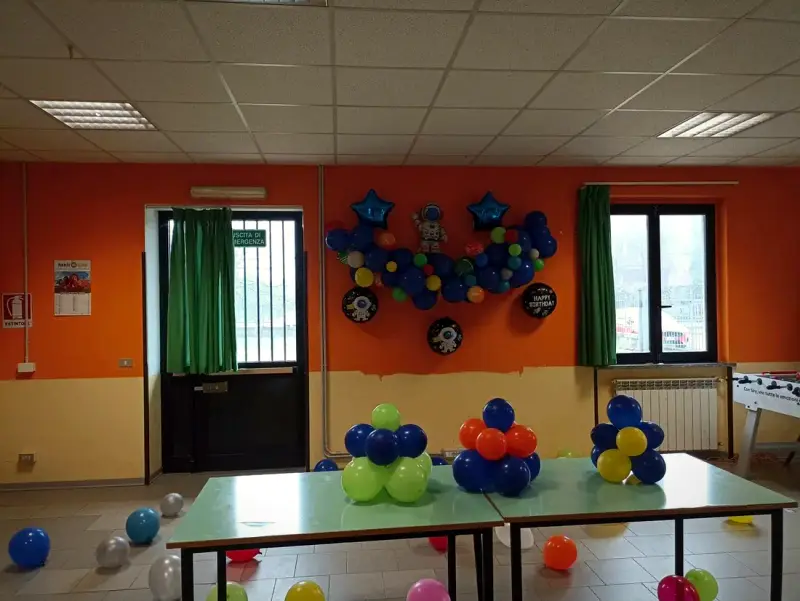 Installazione artistica di palloncini, foto 2