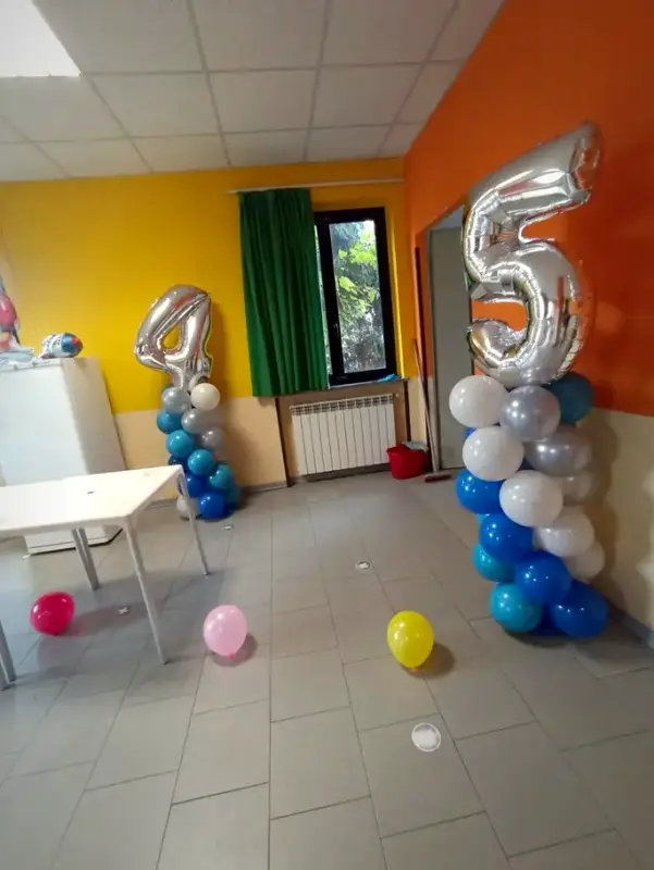 Installazione artistica di palloncini, foto 4