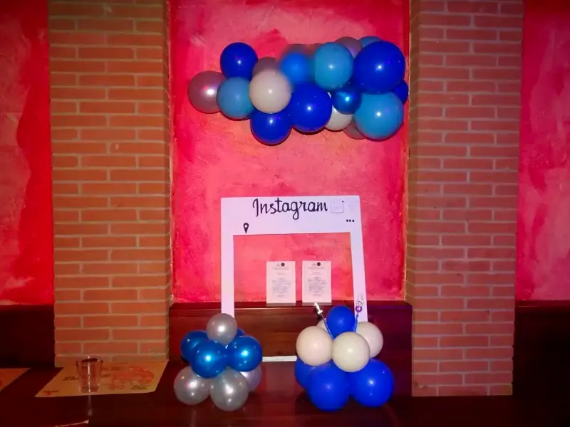 Installazione artistica di palloncini, foto 5