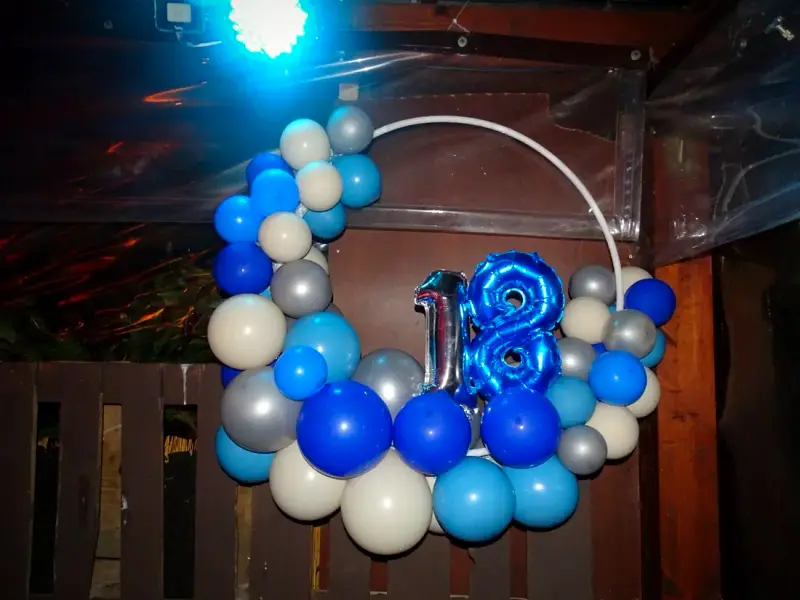 Installazione artistica di palloncini, foto 6